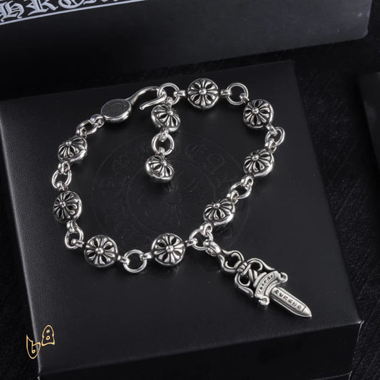 CH Cross Flower Ball Bracelet - CH0072 image 0