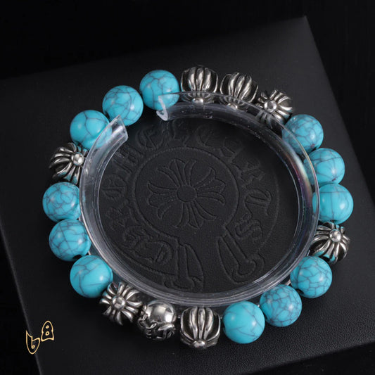 CH Cross Flower Ball Bracelet - CH0073 image 0