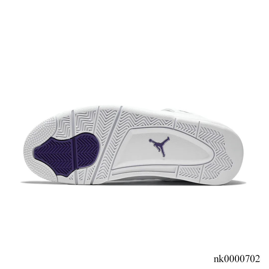 AJ 4 Retro Metallic Purple Shoes Sneakers (Big Size Available) - nk0000702 image 5