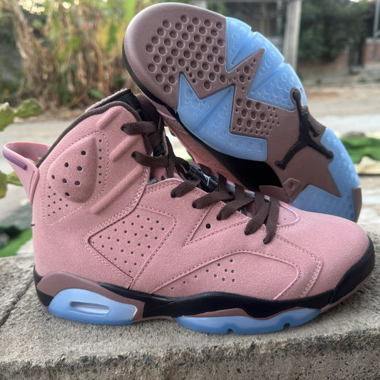 A Ma Maniere x AJ 6 SP Black Smokey Mauve Shoes Sneaker - nk0004756 image 2
