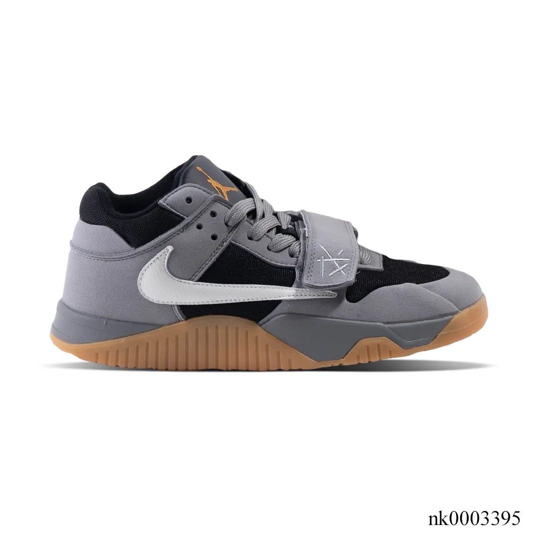 Travis Scott x Jumpman Jack Grey Black Gum Shoes Sneakers – nk0003395 image