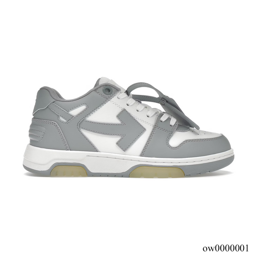 OW Out Of Office OOO Low TopsGrey White Shoes Sneakers - ow0000001 image 0