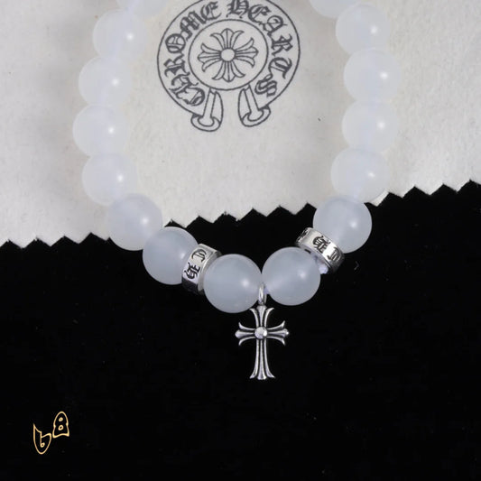 CH Beaded Cross Bracelet - CH0070 image 2