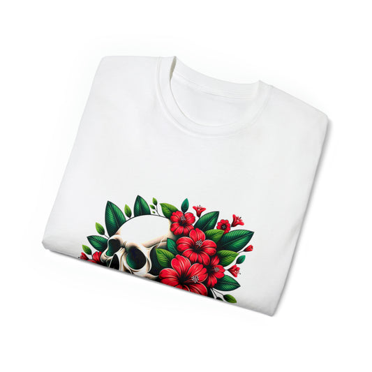 Flower Skull T-Shirt image 2