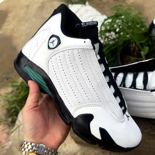 AJ 14 Oxidized Green Shoes Sneakers – nk0004511 image 2