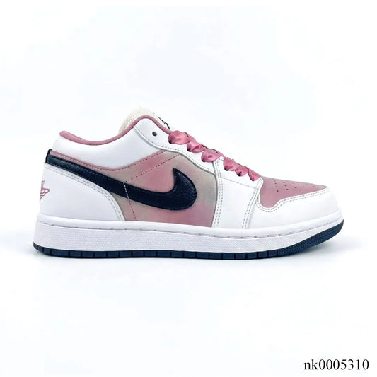 AJ 1 Low SE White Black Desert Berry Shoes Sneakers – nk0005310 image 0