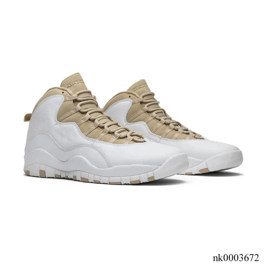 AJ 10 "Linen" Shoes Sneakers - nk0003672 image 2