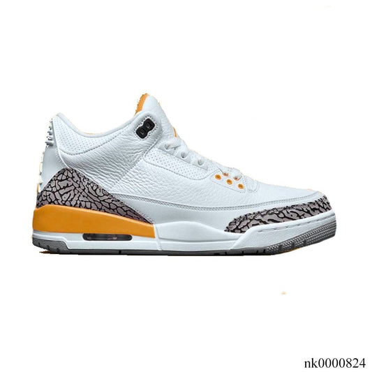 AJ 3 Laser Orange Shoes Sneakers - nk0000824 image 0