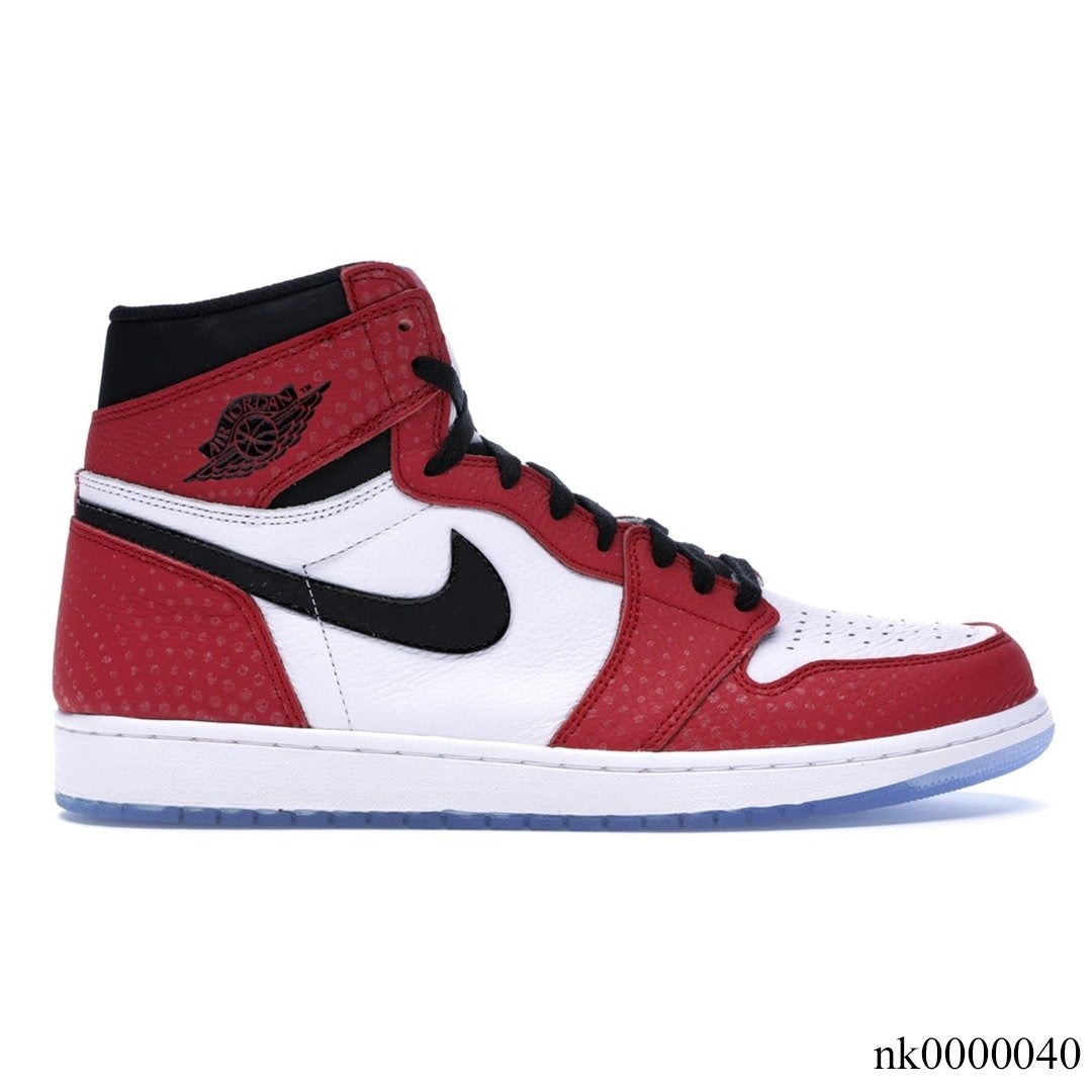 AJ 1 Retro High Spider-Man Origin Story Shoes Sneakers - nk0000040 image