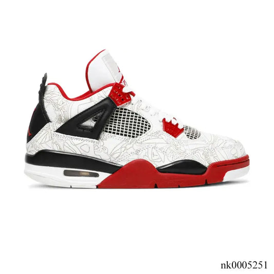 AJ 4 Retro "White Laser" Shoes Sneakers - nk0005251 image 0