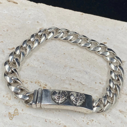 CH Fancy Link Curb Chain Bracelet - CH0052 image 0