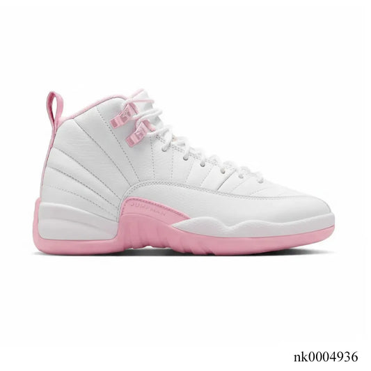 AJ 12 White Pearl Pink Shoes Sneakers - nk0004936 image 0