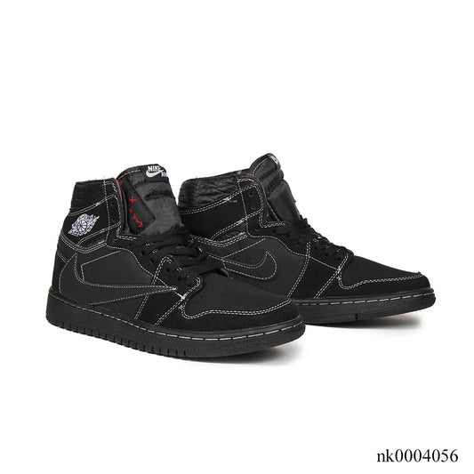 Travis Scott x AJ 1 High Black Phantom Shoes Sneakers - nk0004056 image 2