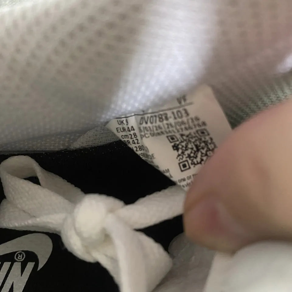 AF 1 '07 Low "White Black Outline Swoosh" Shoes Sneakers - nk0005358 image 8