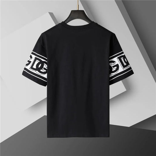 D&G Logo Milano T-shirt in Black - 110 - dng0000110 image 2