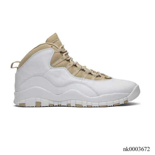 AJ 10 "Linen" Shoes Sneakers - nk0003672 image 0