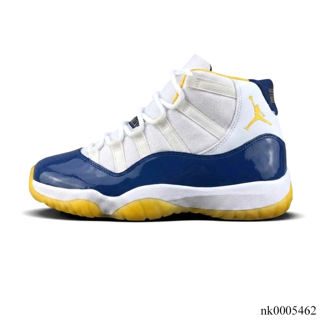 AJ 11 Michigan Navy Yellow Shoes Sneakers - nk0005462 image 1