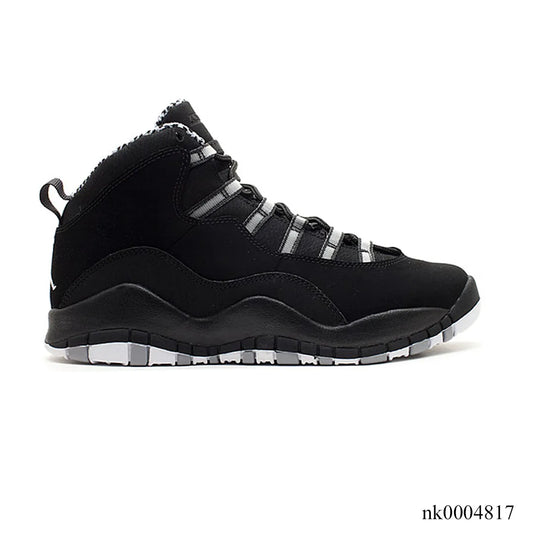 AJ 10 Black & White "Stealth" Shoes Sneakers - nk0004817 image 0