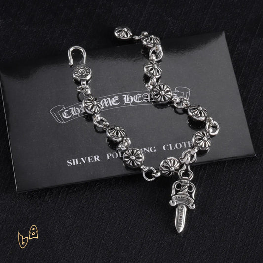 CH Cross Flower Ball Bracelet - CH0072 image 2