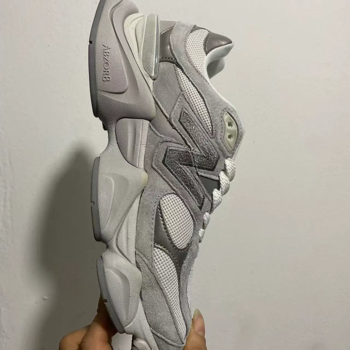 NB 9060 Raincloud Dark Silver Metallic Shoes Sneakers - nk0005366 image 4