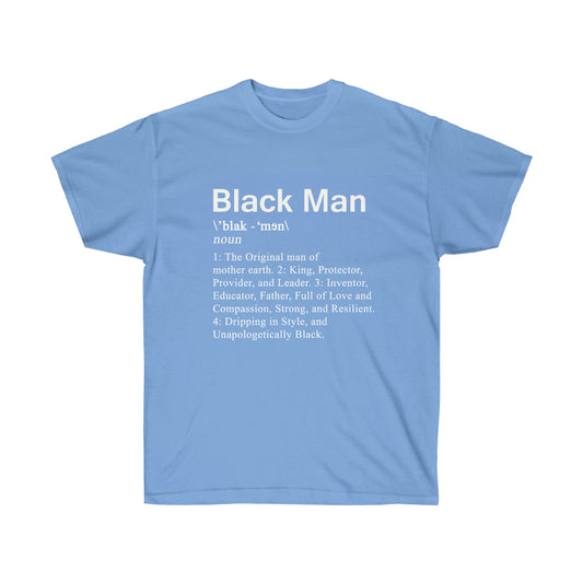 Black Men Definition Men T-Shirt image 2