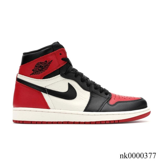 AJ 1 Retro High Bred Toe Shoes Sneakers - nk0000377 image 0