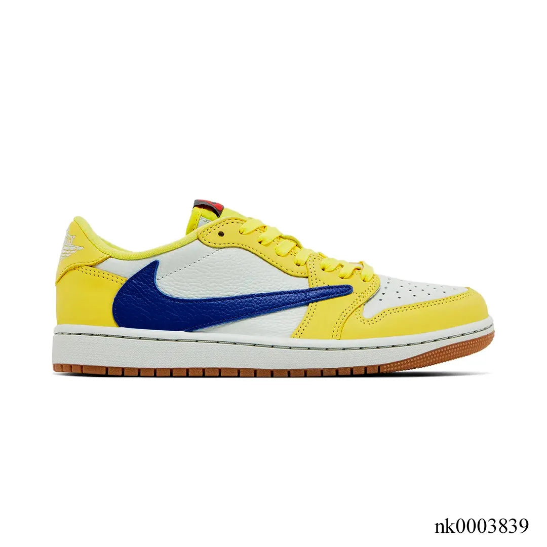 Travis Scott x AJ 1 Low OG Canary/Elkins Shoes Sneakers - nk0003839 image