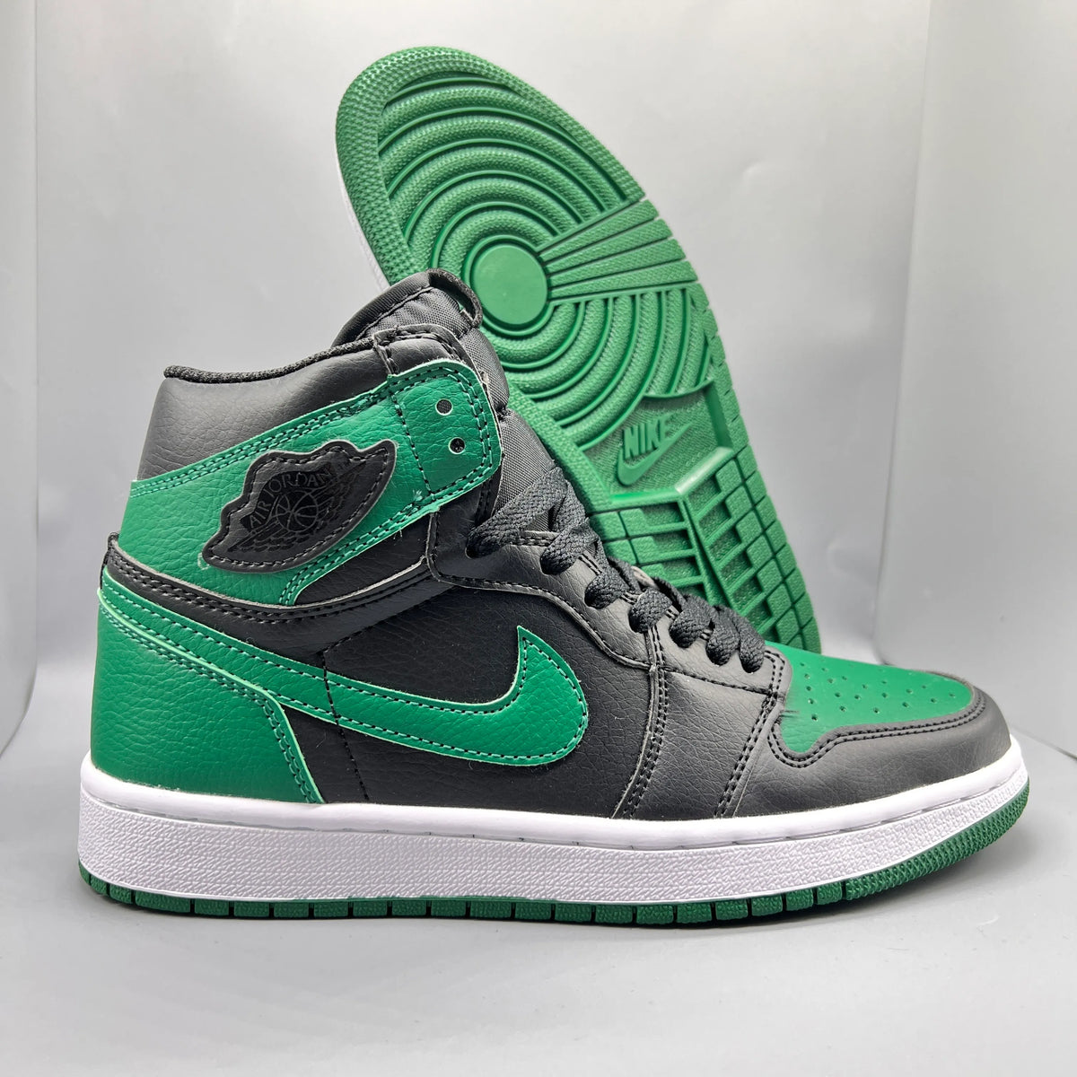 AJ 1 Retro High Pine Green Black Shoes Sneakers - nk0000163 image 7