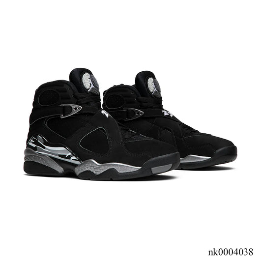 AJ 8 Black Chrome Shoes Sneakers – nk0004038 image 2