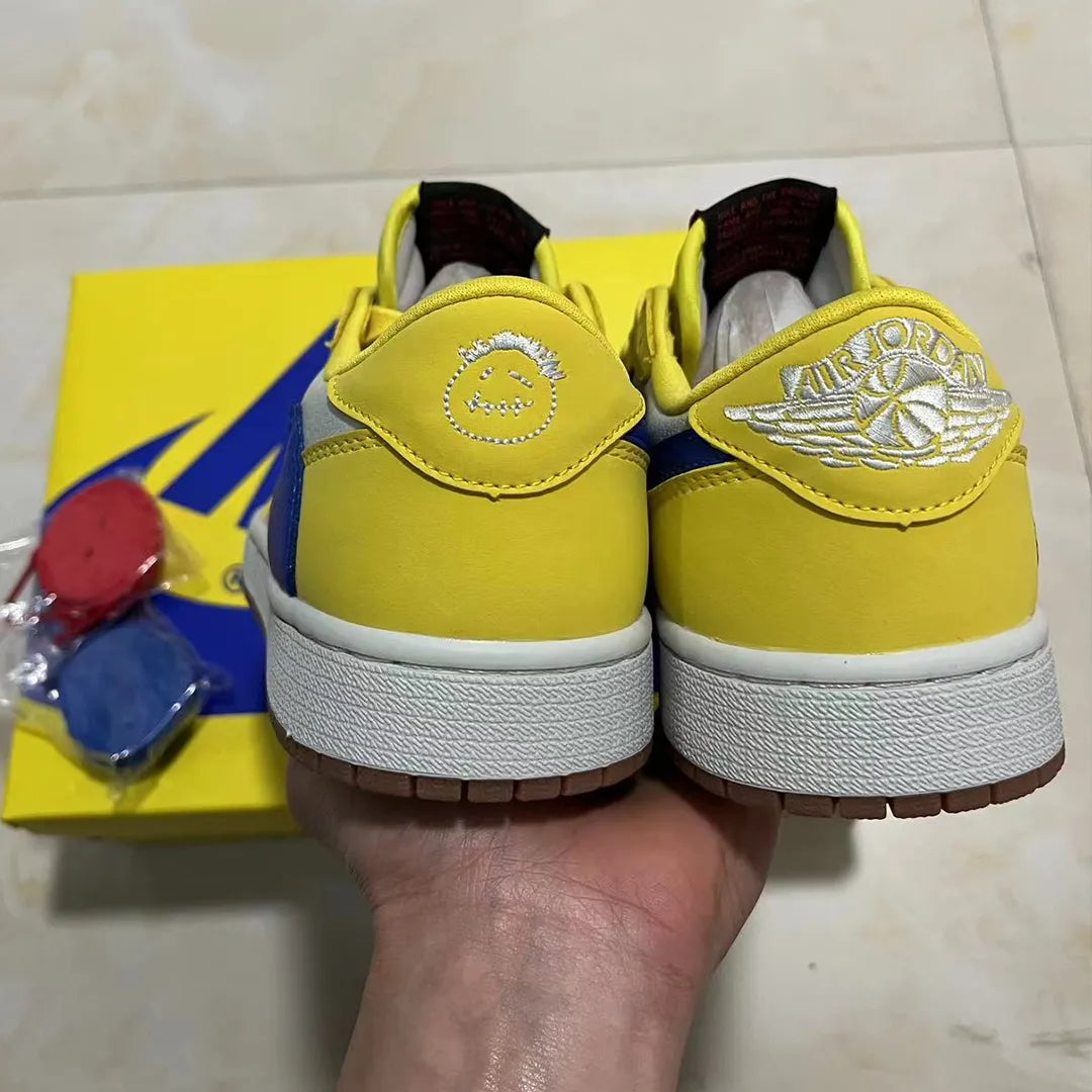 Travis Scott x AJ 1 Low OG Canary/Elkins Shoes Sneakers - nk0003839 image 8