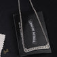 CH Scroll Label Chain Necklace - CH0019 image 3