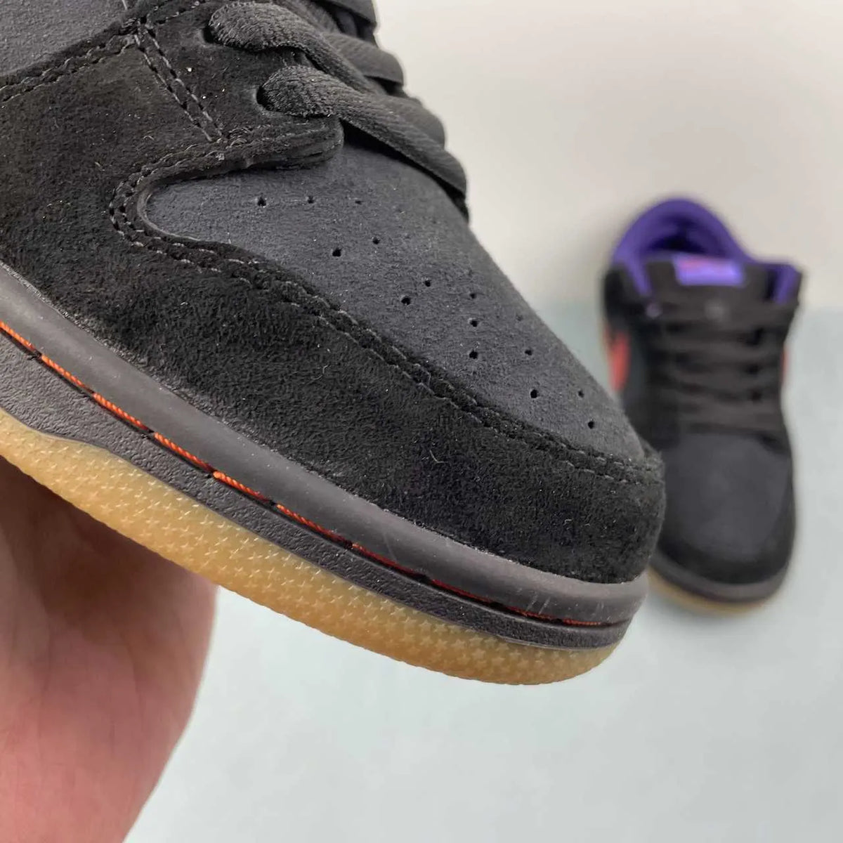 NK SB Dunk Low Pro "Persian Violet and Off Noir" Shoes Sneakers - nk0005385 image 9