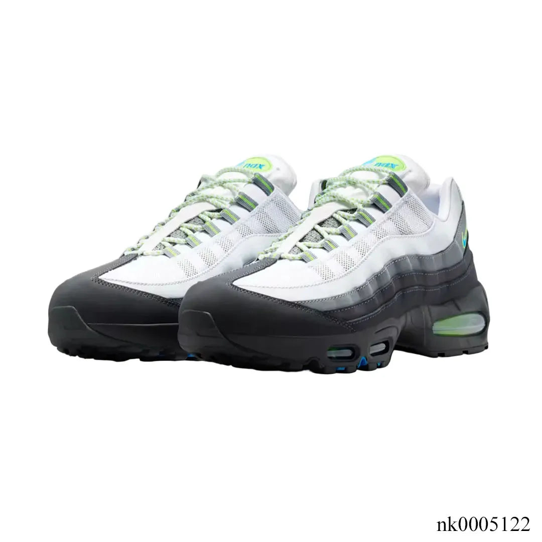 AM 95 Green Apple/Photo Blue Shoes Sneakers - nk0005122 image 2