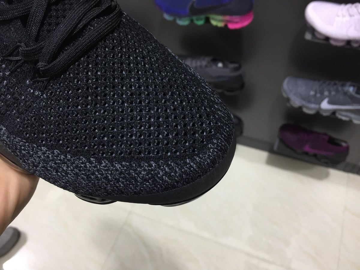 Air VaporMax Flyknit Black Dark Grey Shoes Sneakers - nk0000455 image 14