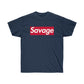 Savage Men T-Shirt - Navy, M image