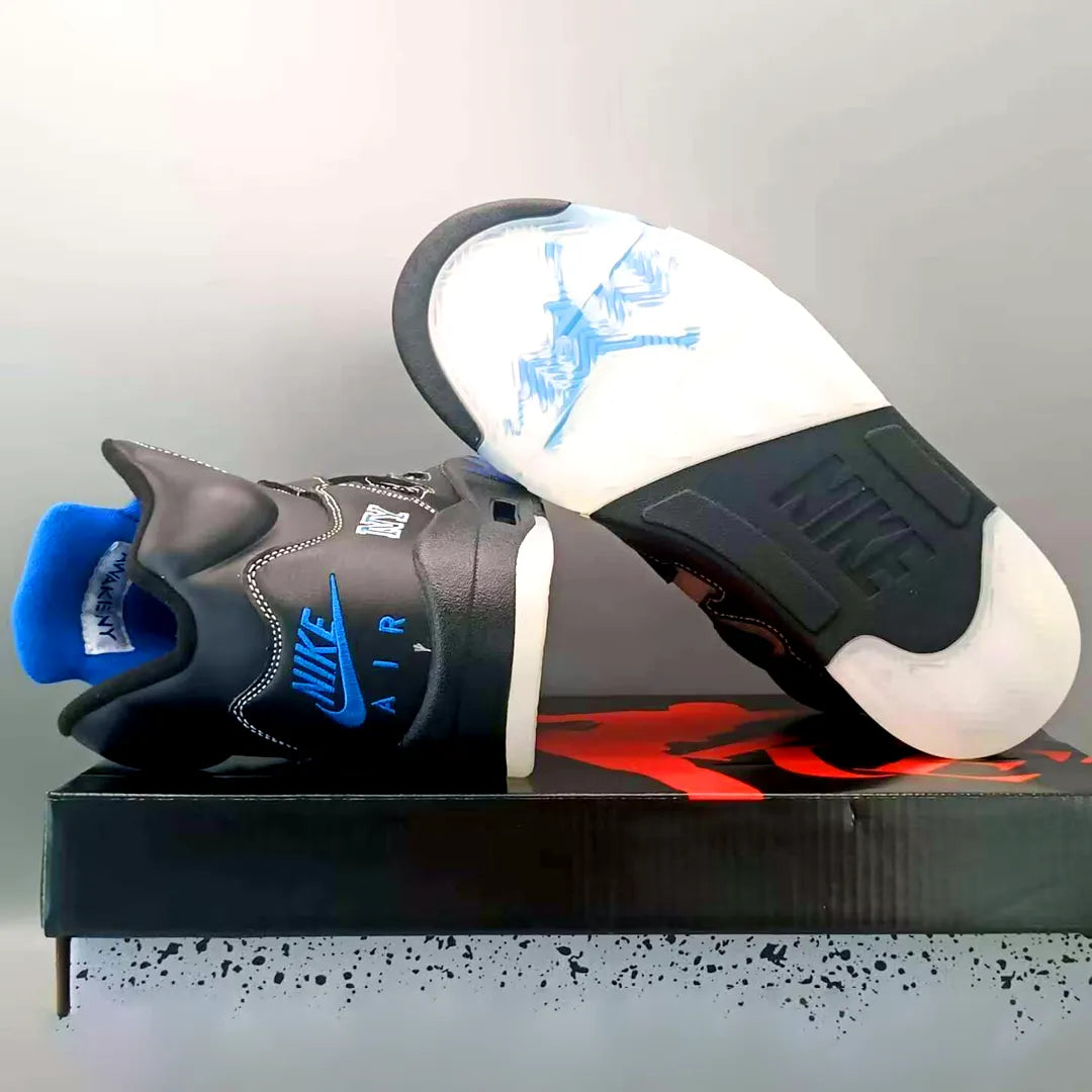 Awake NY x AJ 5 Racer Blue Shoes Sneakers - nk0004445 image 6