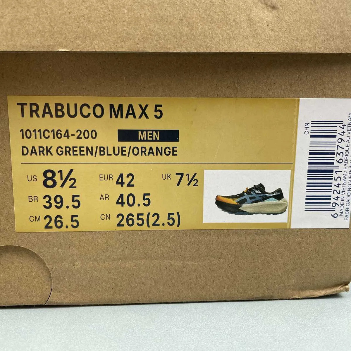 AS Men's Trabuco Max 5 Shoes Sneakers - nk0005411 image 17