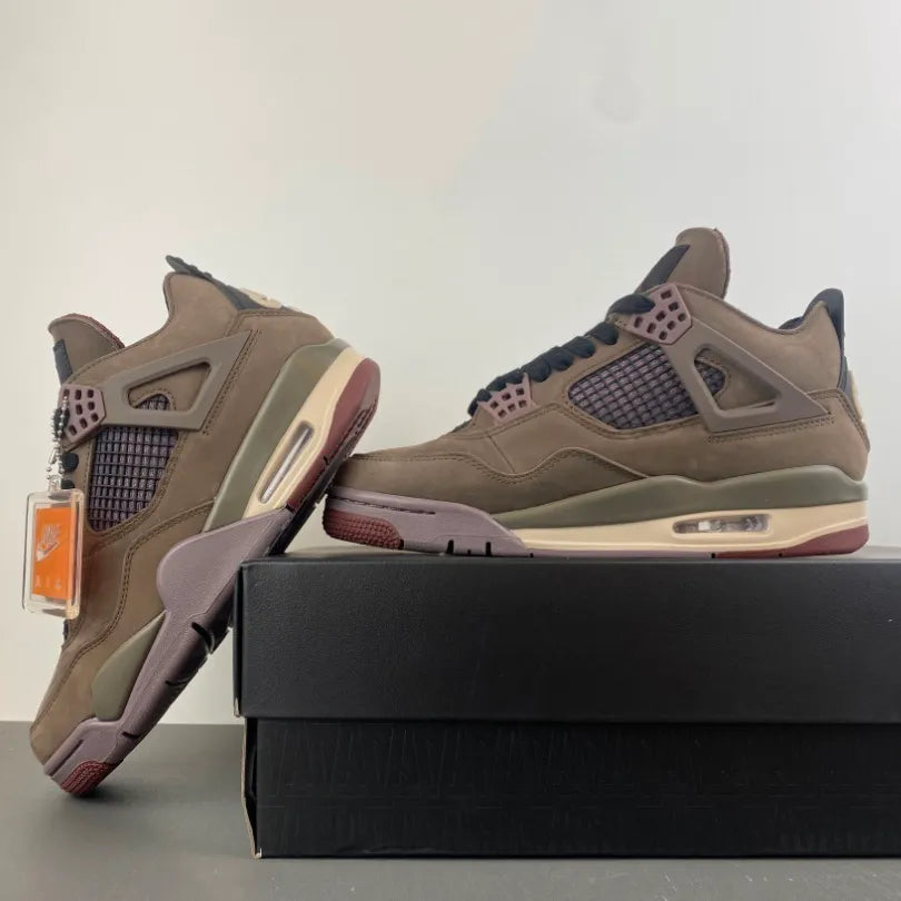 A Ma Maniére x AJ 4 Retro 'Dark Mocha' Shoes Sneakers - nk0004826 image 7