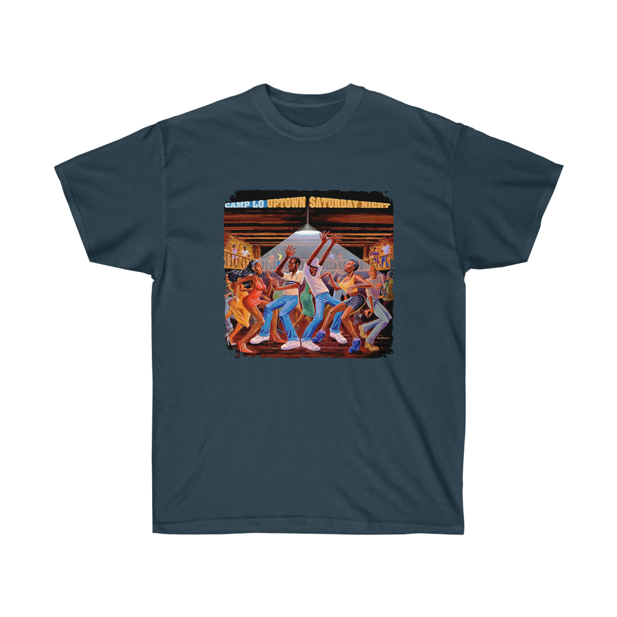 Rap CLO Uptown Saturday Night Men T-Shirt - Blue Dusk, 2XL image