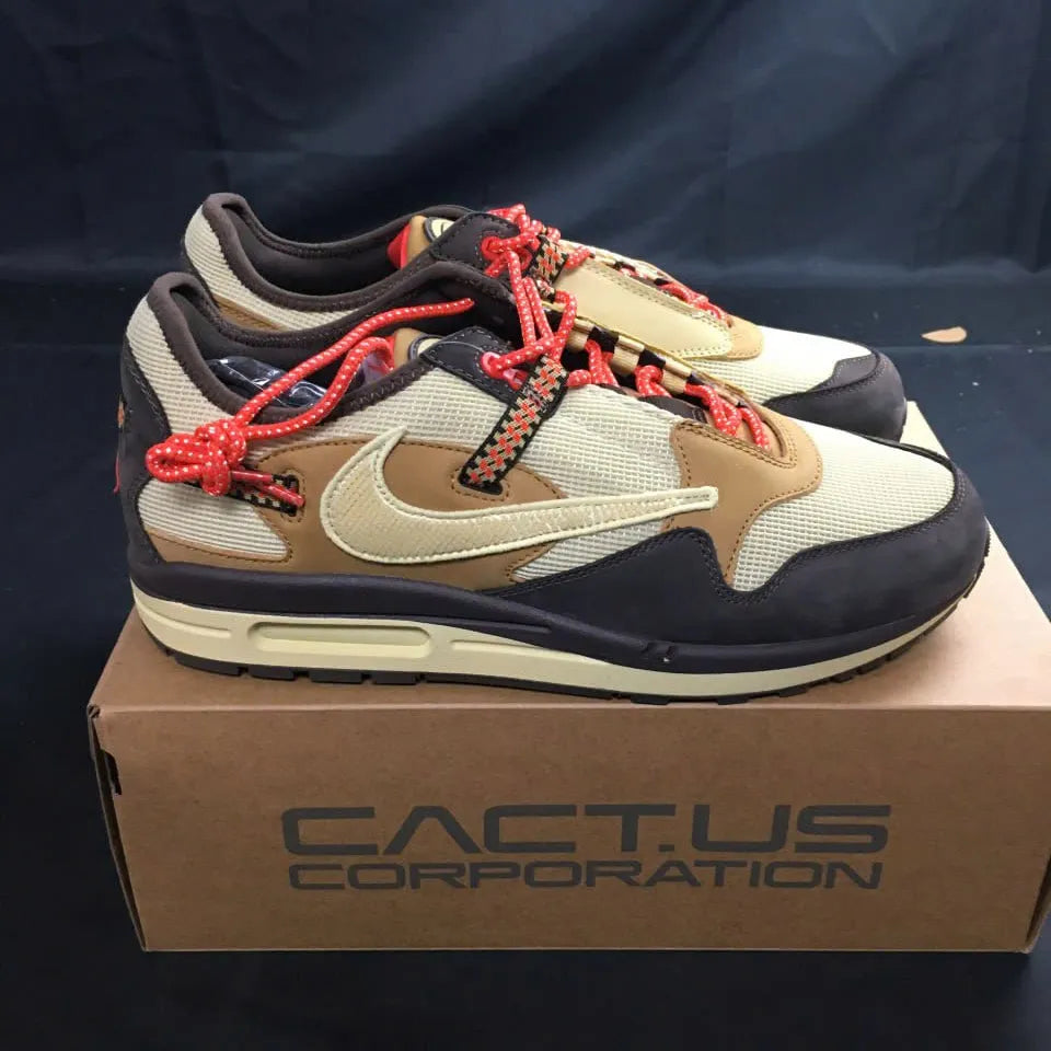 Travis Scott x AM 1 Baroque Brown Shoes Sneakers – nk0001877 image 6