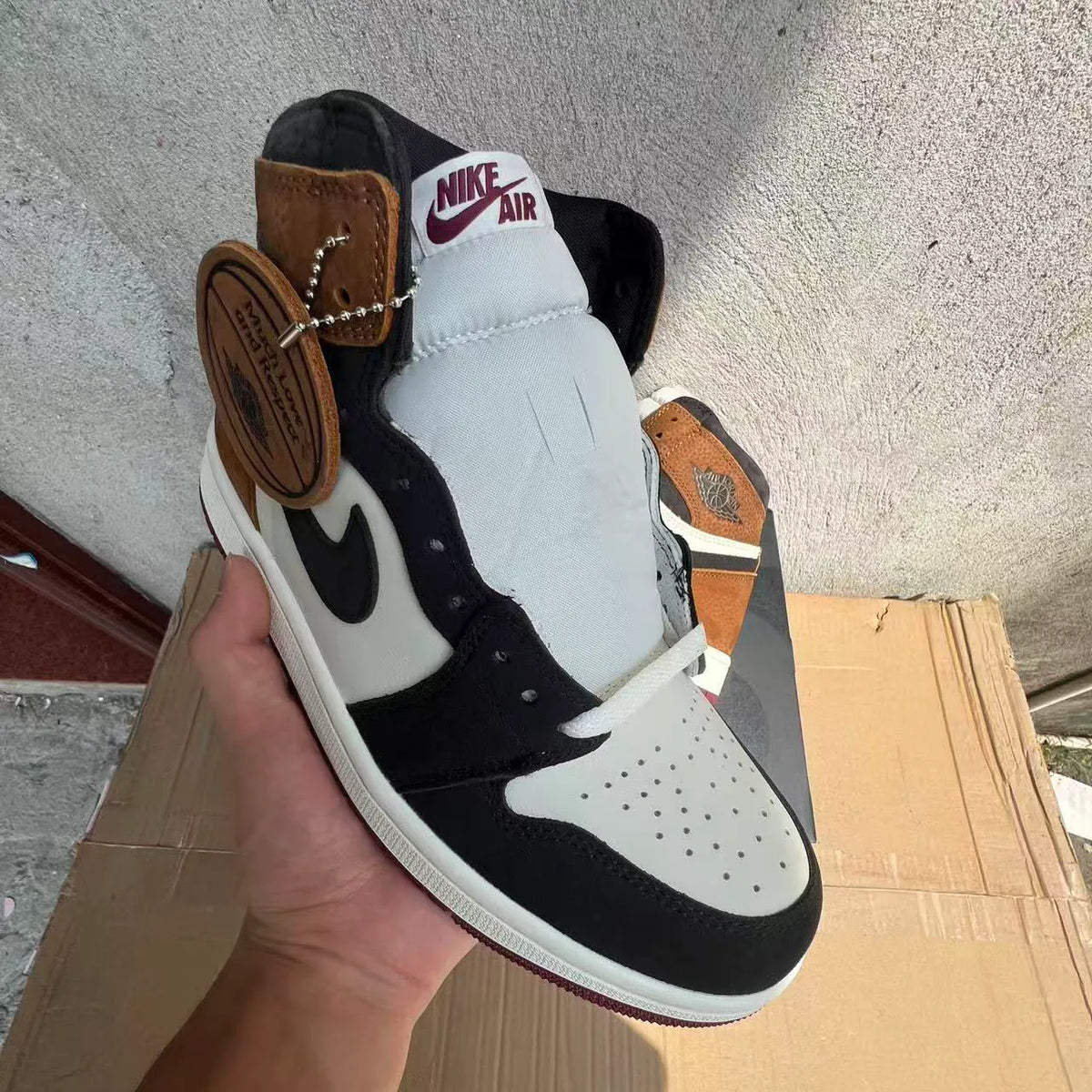 AJ 1 High OG "Love Letter" Shoes Sneakers – nk0005275 image 11