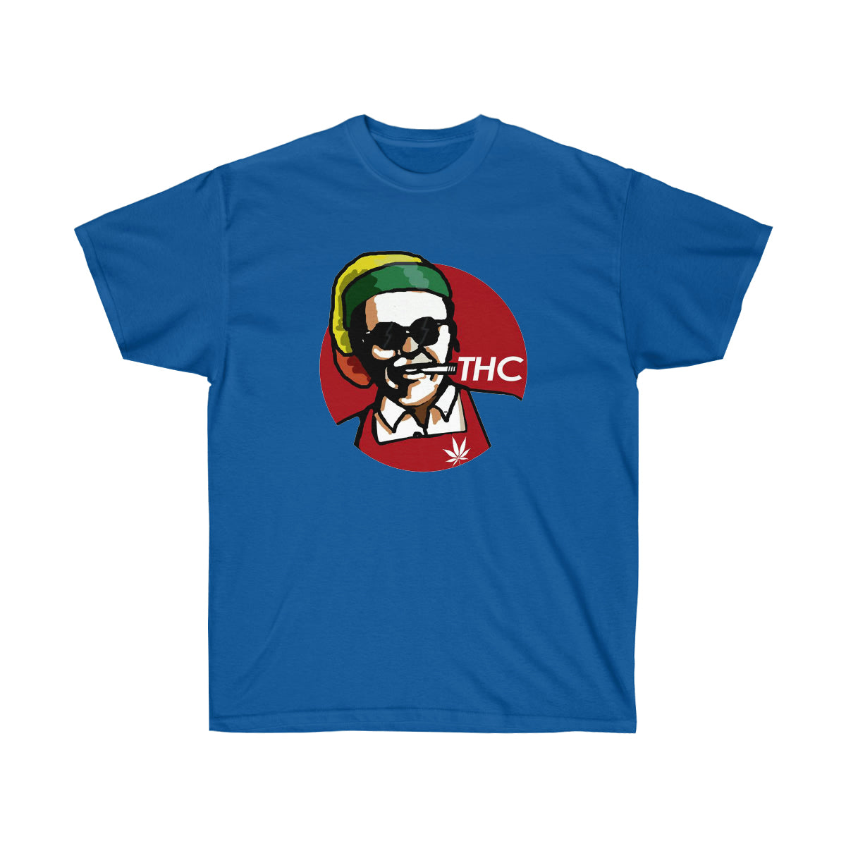 THC Red King Men T-Shirt - Royal, 3XL image