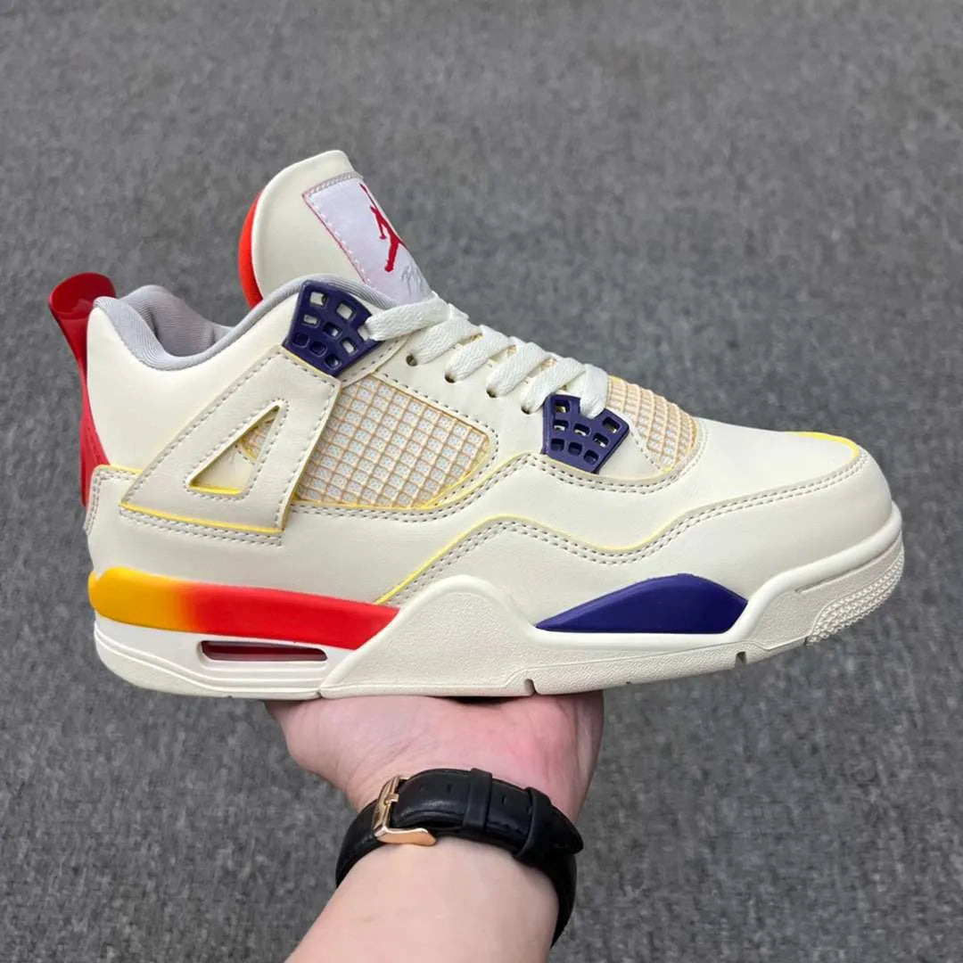 J Balvin x AJ 4 Medellín Sunset Shoes Sneakers - nk0004249 image 4