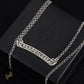 CH Scroll Label Chain Necklace - CH0019 image 5
