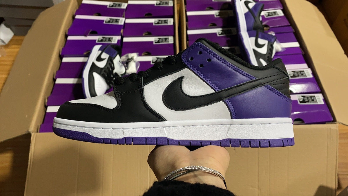 SB Dunk Low Court Purple Shoes Sneakers - nk0001460 image 10