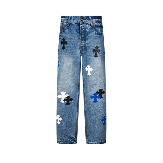 CH Cross Patch Jeans - CH0118 image 0