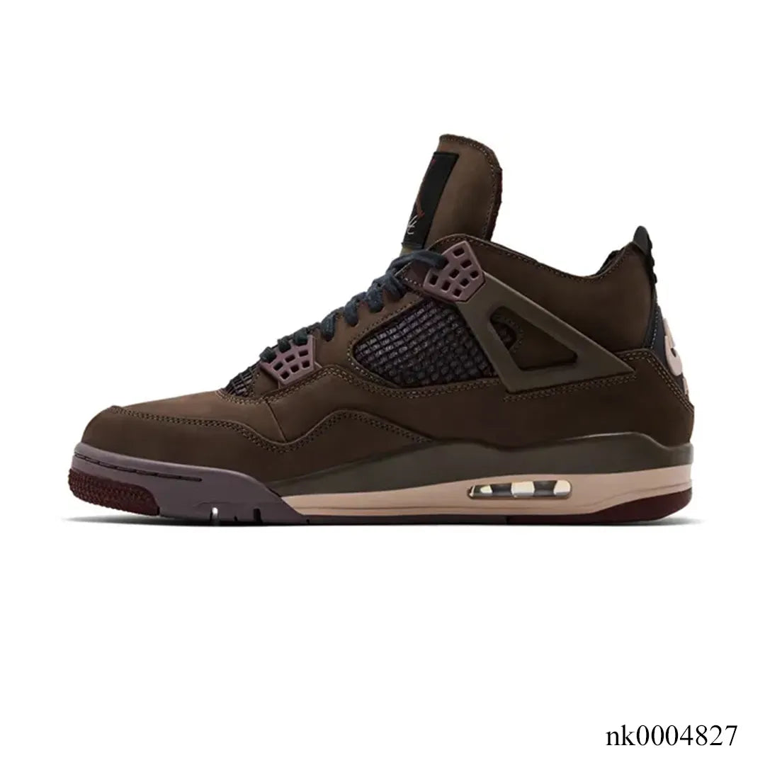 A Ma Maniére x AJ 4 Retro 'Dark Mocha' Shoes Sneakers - nk0004826 image 1
