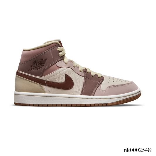 AJ 1 Mid SE Dark Pony Smoky Mauve Shoes Sneakers - nk0002548 image 0
