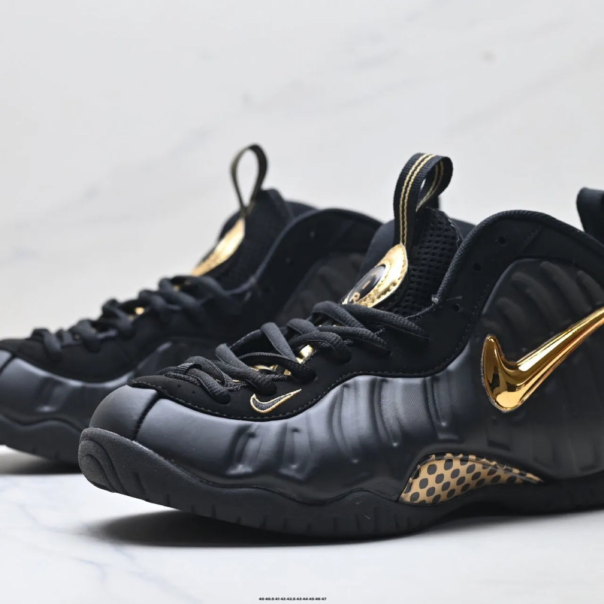 Air Foamposite Pro 'Black Metallic Gold' Shoes Sneakers – nk0004788 image 8