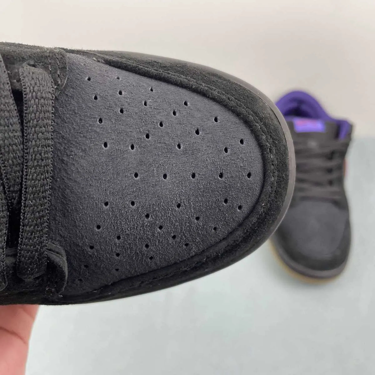 NK SB Dunk Low Pro "Persian Violet and Off Noir" Shoes Sneakers - nk0005385 image 12